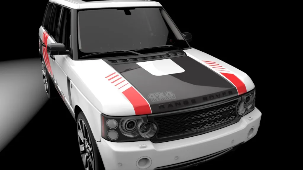 Range Rover · Diseño 3D previo